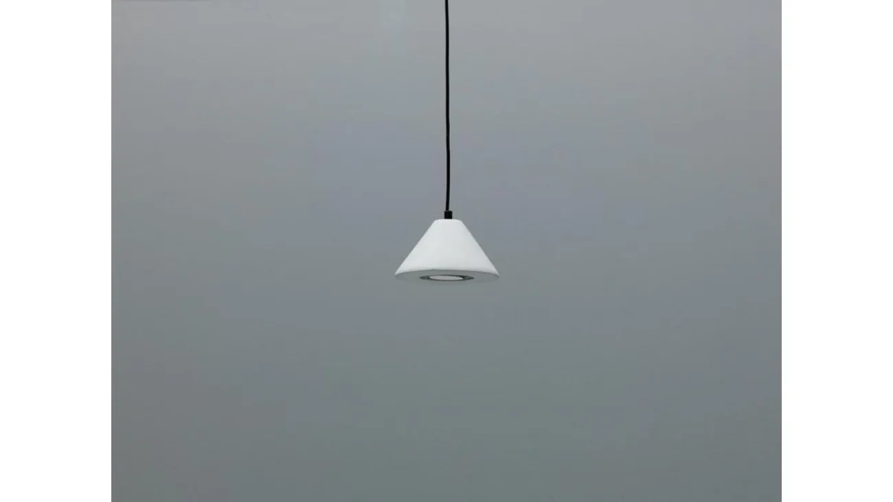 Lampada a sospensione Trilly in metallo Bianco di Stones
