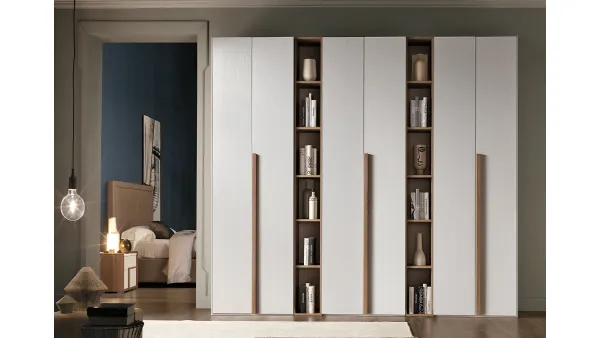 Armadio Abaco City con Libreria di Gierre Mobili