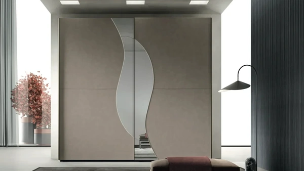 Armadio con anta scorrevole Luna di Artigianmobili