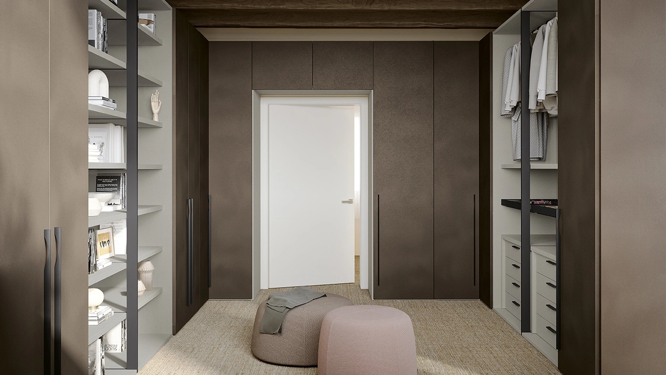 Cabina Armadio Concreta U111 di Colombini Casa