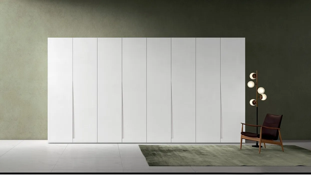Armadio con ante battenti Vitalyty Fashion Bianco di Colombini Casa