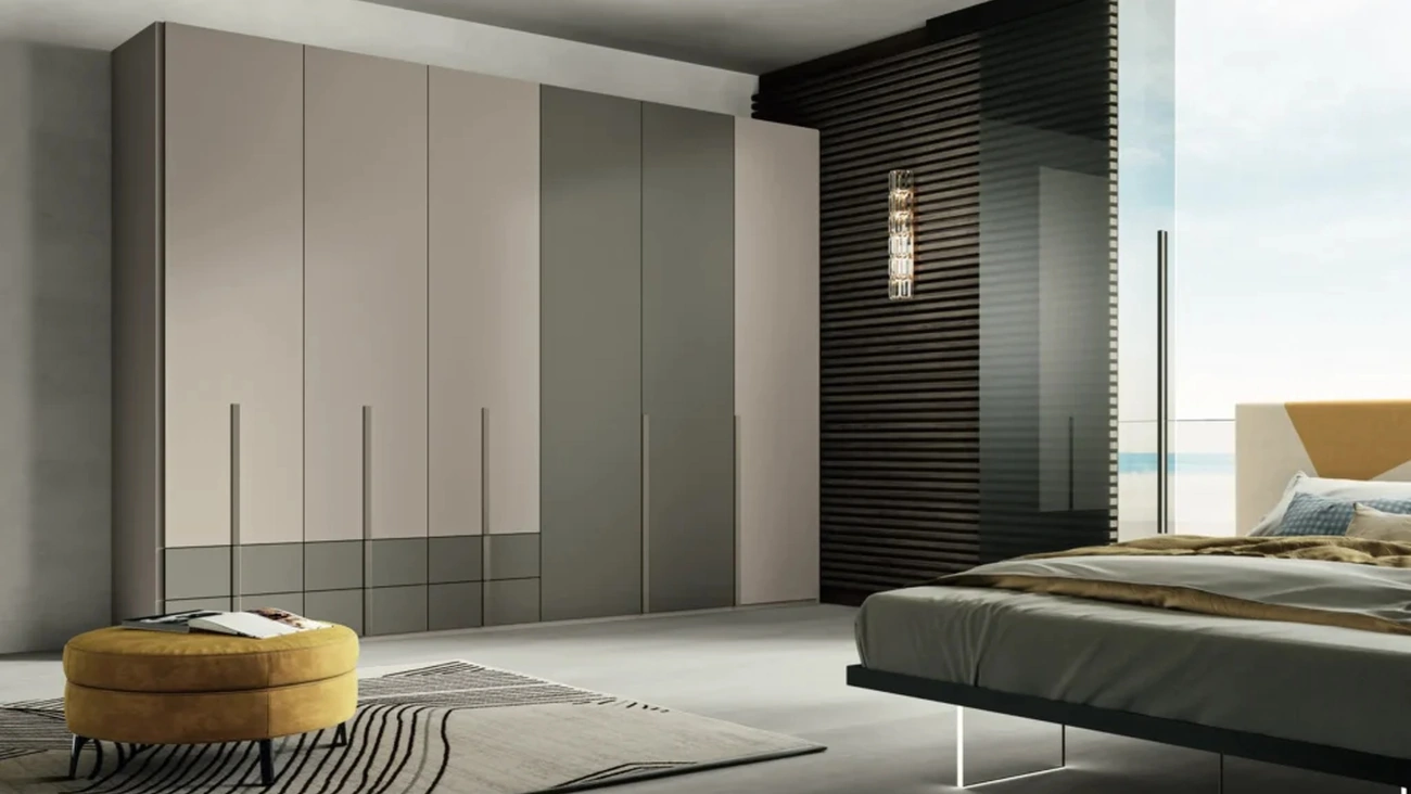 Armadio con anta battente Young e Up di Artigianmobili