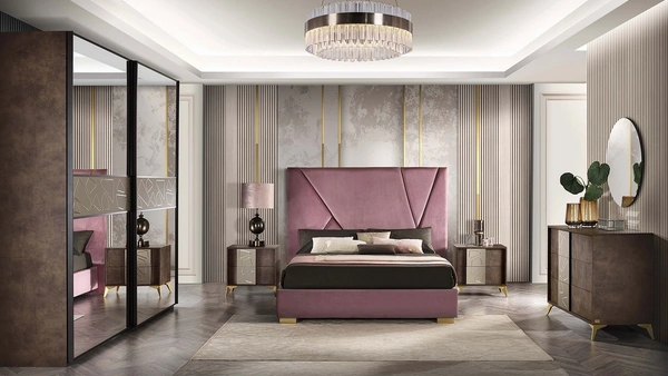 Gruppo Notte Grazia in pelle primo fiore di Mobil Più