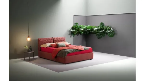 Letto in tessuto trapuntato e imbottito Spin di Bside