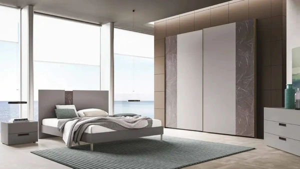 Letto matrimoniale Joker 2 di Artigianmobili