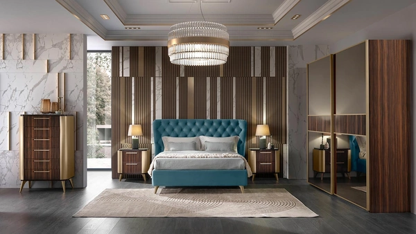 Letto imbottito Malibu di Mobil Più