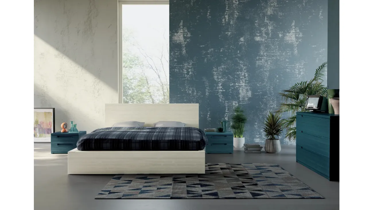 Letto matrimoniale Master 1423/90 di Fratelli Mirandola