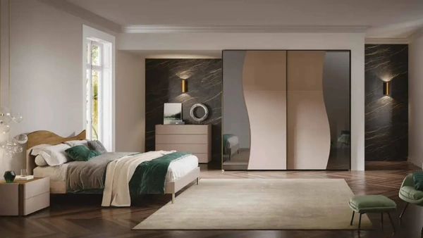 Letto matrimoniale Surf di Artigianmobili