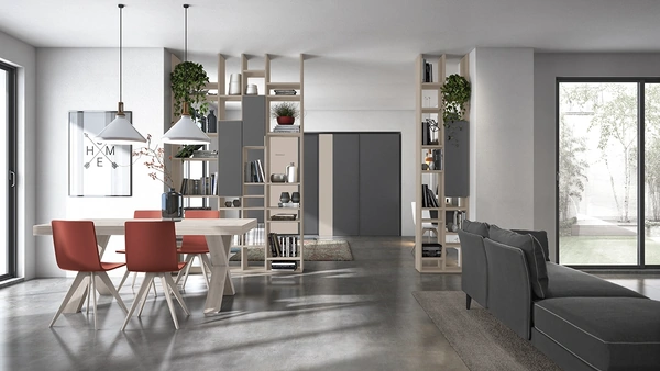 Libreria Golf Infinity A05 di Colombini Casa