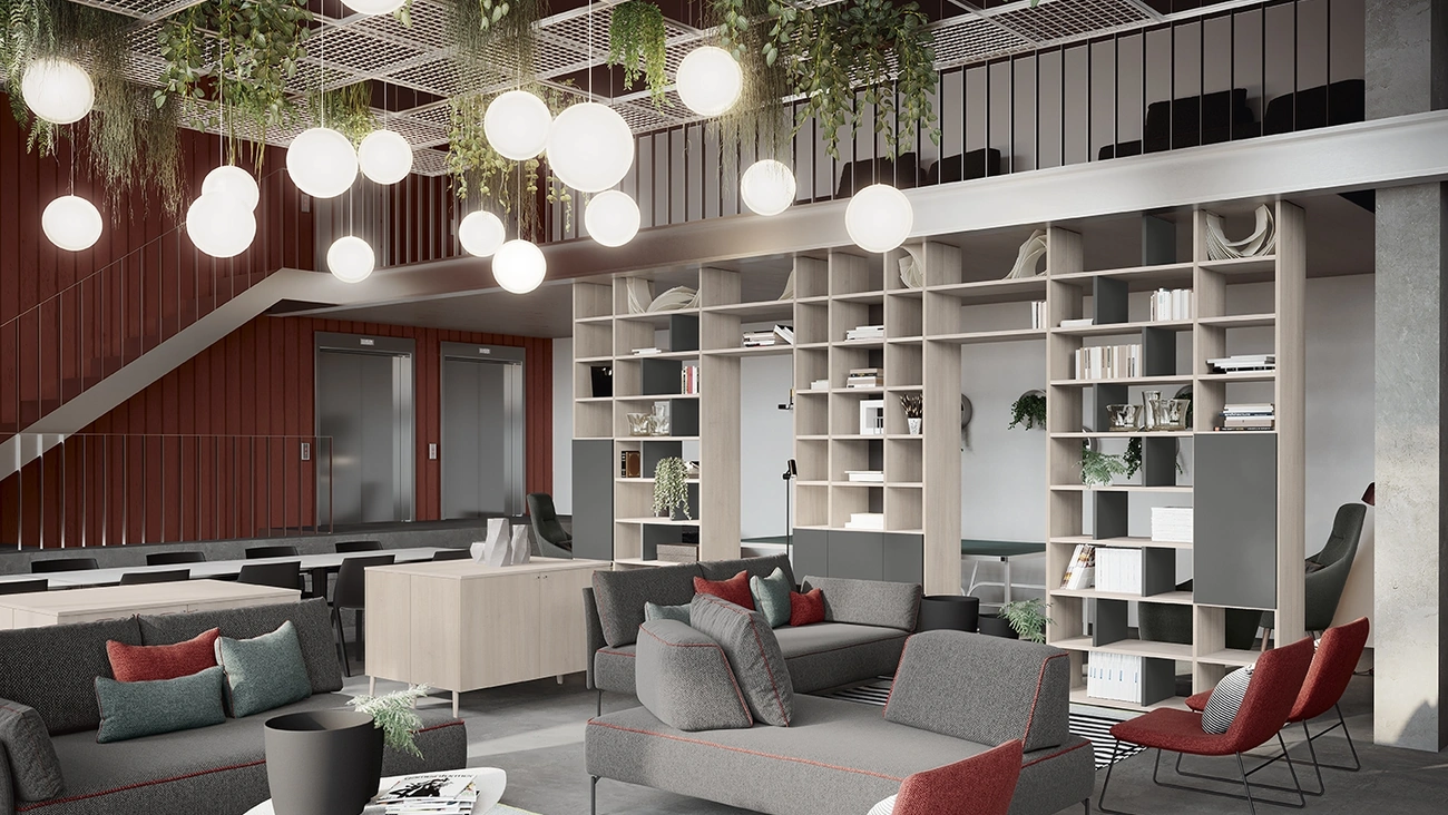 Libreria Golf Infinity R04 di Colombini Casa