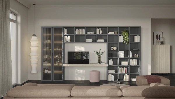 Libreria Infinity L122 di Colombini Casa
