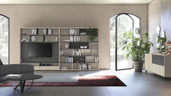 Libreria Infinity L124 di Colombini Casa