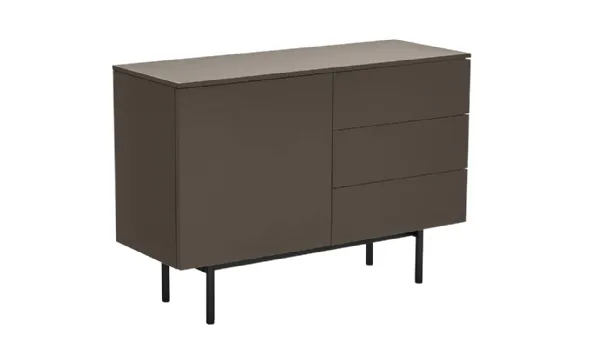Madia in laccato opaco con top in nobilitato pietra piasentina Made CB6101 1 di Connubia