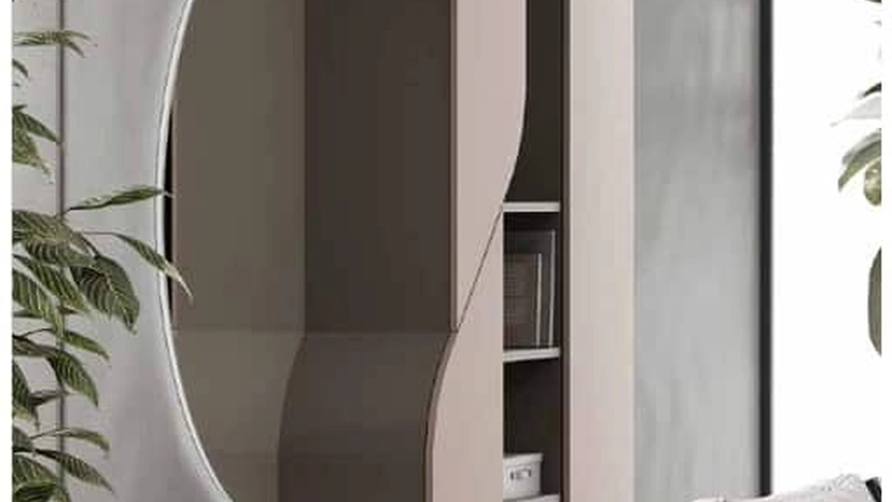 Mobile ingresso Velvet 4-0 C4 Cipria di Artigianmobili