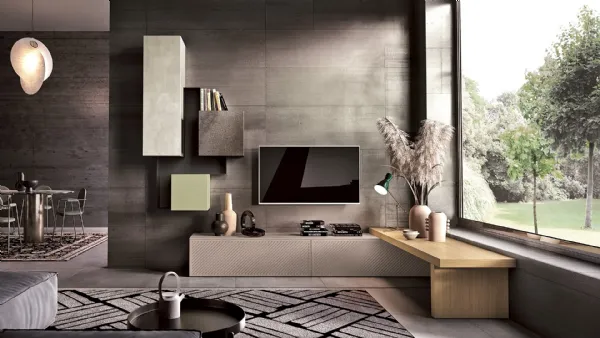 Parete Attrezzata 36Home composizione 7017 di 2B Italia