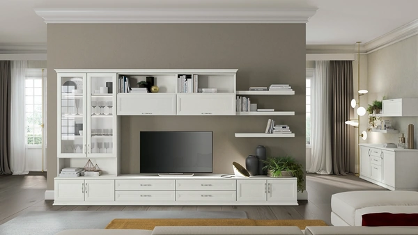 Parete Attrezzata Arcadia AS022 di Colombini Casa