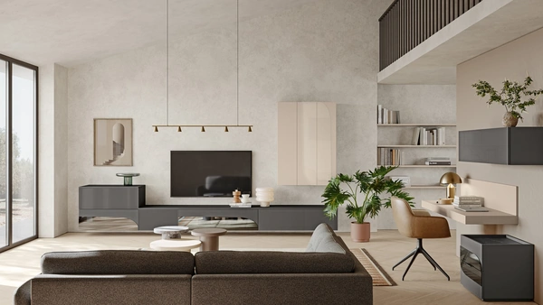 Parete Attrezzata Eclettica EG001 di Colombini Casa