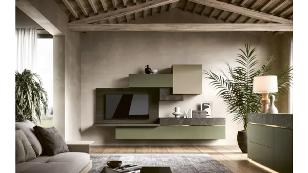 Parete Attrezzata Fusion B di 2B Italia