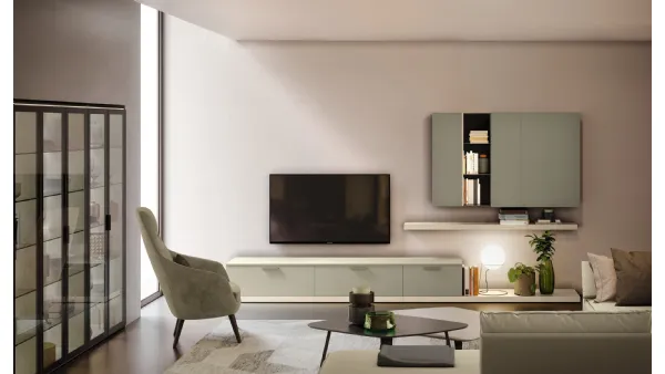 Parete Attrezzata Golf L108 in melaminico di Colombini Casa