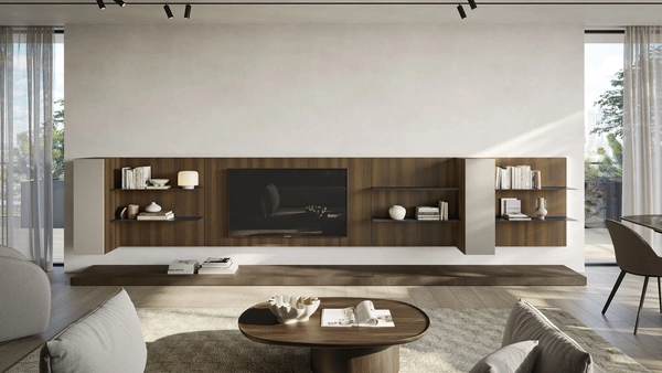 Parete Attrezzata Night & Day L02NS di Colombini Casa