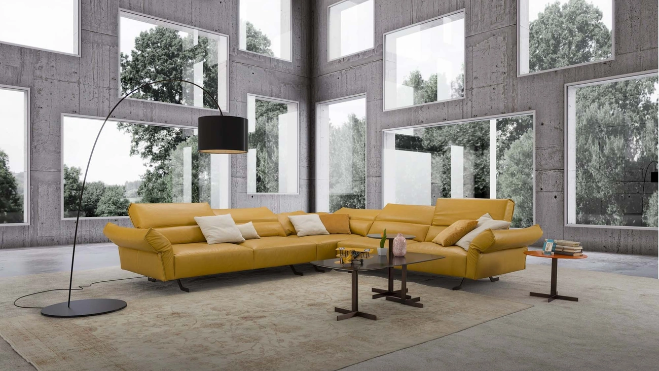 Divano angolare Banksy di Alpa Salotti