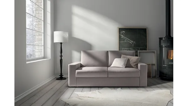Divano letto in tessuto Move and Twist di Samoa