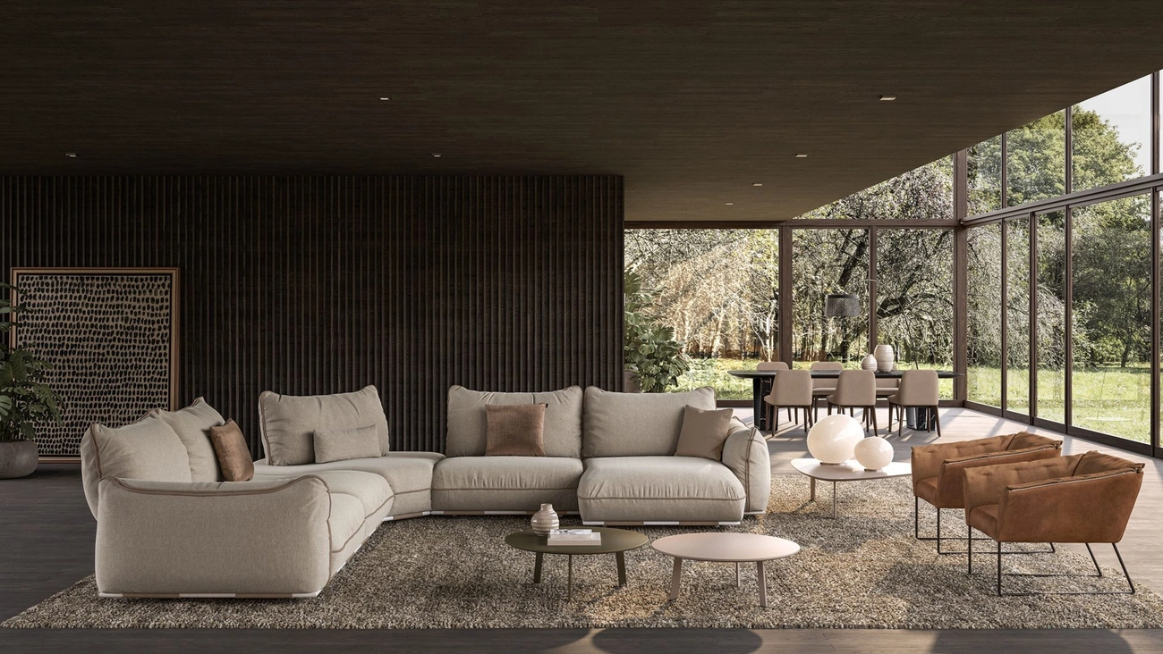 Divano angolare My Place di Alpa Salotti