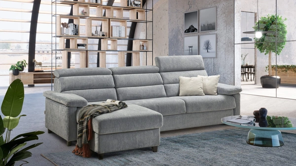 Divano Letto con penisola Pablo de Il Benessere