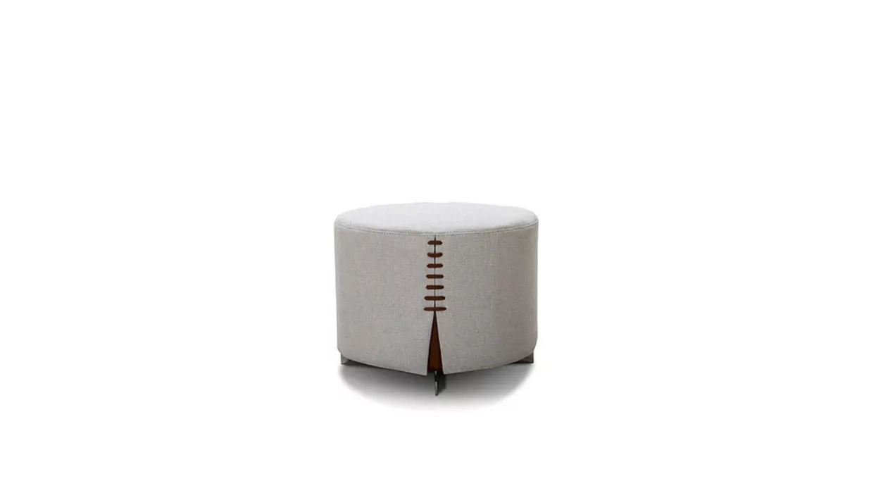 Pouf in tessuto Plein di Alpa Salotti