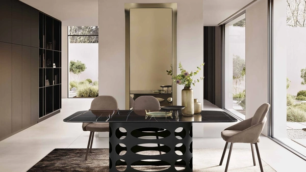 Tavolo Maru in ceramica di Capodarte