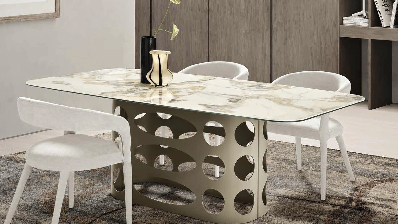 Tavolo Maru in ceramica di Capodarte