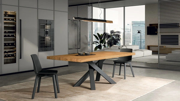 Tavolo in legno Foxi di FGF Mobili