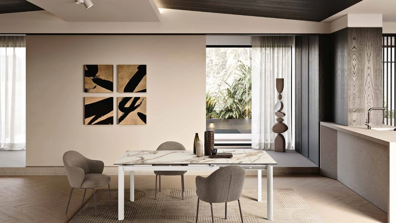 Tavolo Frost in gres porcellanato di Capodarte