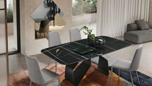 Tavolo Swing in ceramica di Capodarte