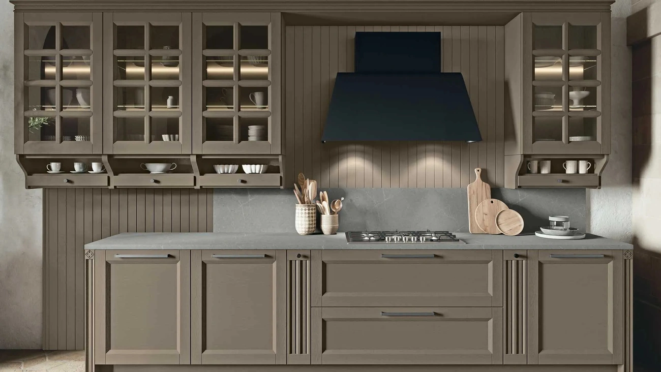 Cucina Classica lineare Beverly 05 di Stosa