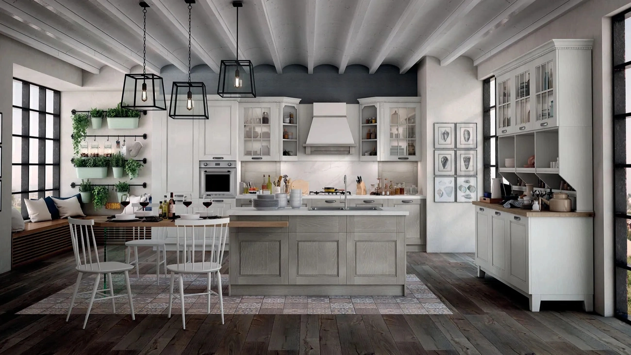 Cucina Classica in Frassino Virginia 02 di Stosa