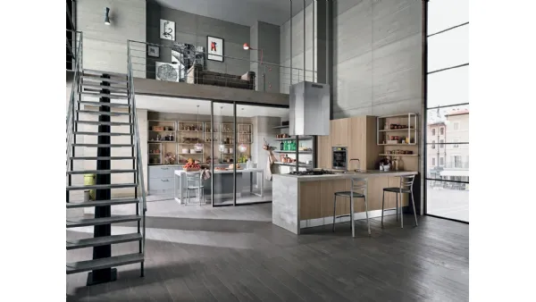 Cucina Moderna Essenza 03 di Colombini Casa Artec