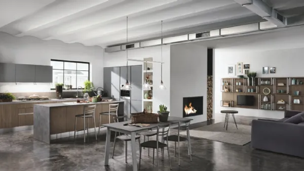 Cucina Moderna Essenza 04 di Colombini Casa Artec