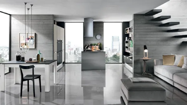 Cucina Moderna Essenza 05 di Colombini Casa Artec