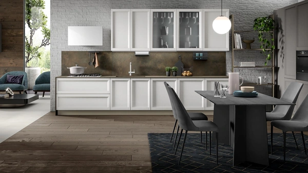 Cucina Moderna Lea ad angolo di Mobilturi