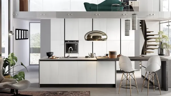 Cucina Moderna Nala in Rovere Pietra di Mobilturi