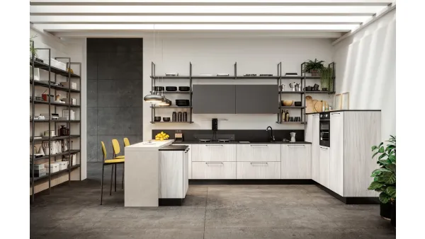 Cucina Moderna Quadra 05 di Colombini Casa Artec